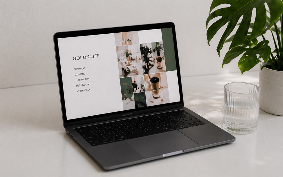 Goldkniff Social Media Agentur: Strategie, Content, Community, Paid Social, Workshops