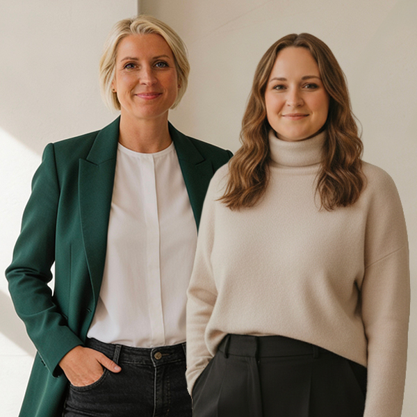 Anke Loeppke und Sophie Dobner von Goldkniff, der Social Media Agentur aus Wiesbaden